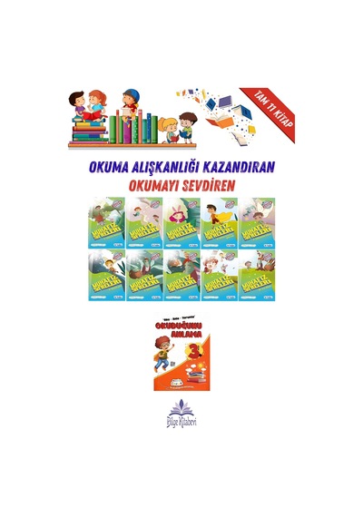 3. Sınıf Okuma Alışkanlığı Kazandıran Okumayı Sevdiren Tam 11 Kitap -18