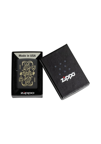 Zippo 218 Joker Card Design Çakmak Çok Renkli