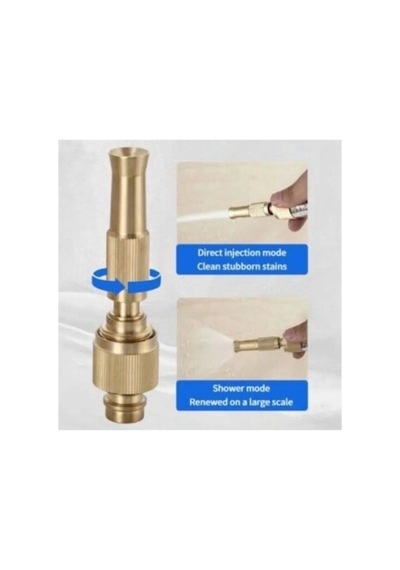 Ayarlanabilir Basınçlı Hortum Başlığı Gold - 609321467 Diğer