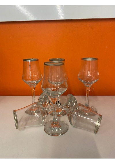 Efegil Grappa Kahve Yanı 6'lı Bardak Cam