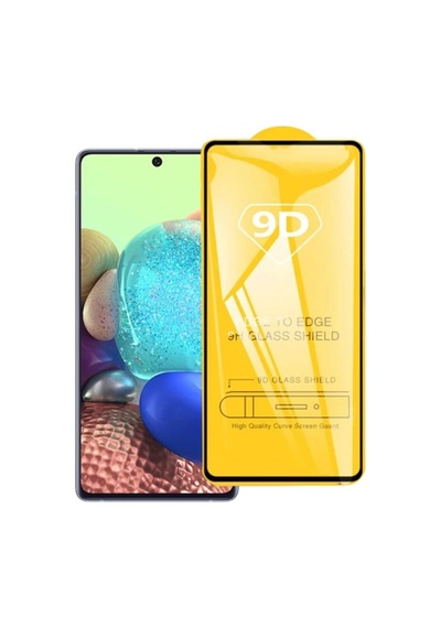 Ally Sm Galaxy A71 9d Full Glue Tempered Cam Ekran Koruyucu- 5775