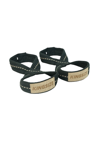Kingsize 8 Loop Lifting Straps Siyah Siyah