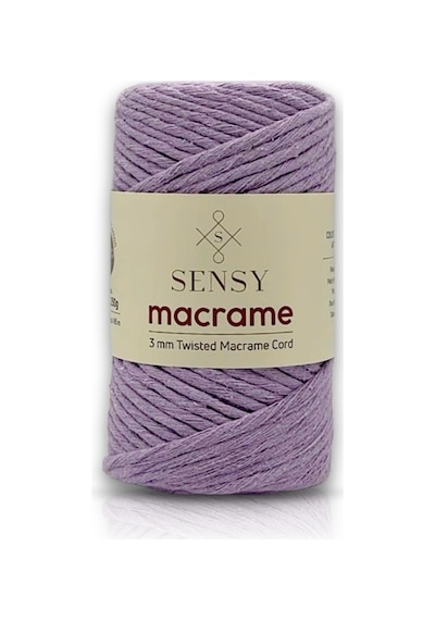 Sensy Premium Taranan Makrome Makrame Hobi Ipi Lila