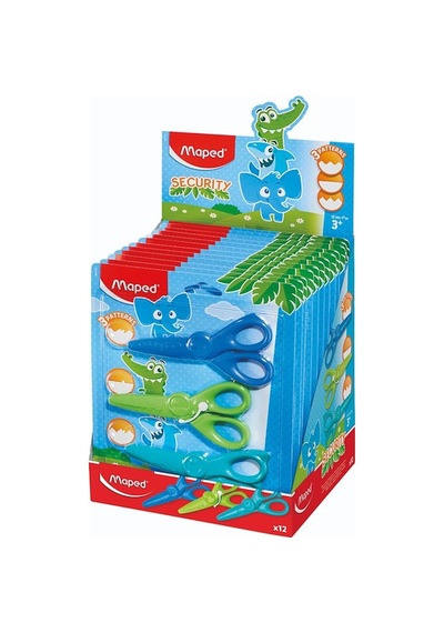 Maped Kidicraft Güvenlikli Makas 12cm 3lü 981727