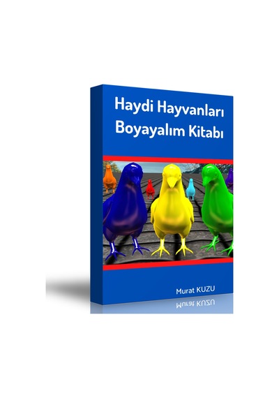 Haydi Hayvanları Boyayalım Kitabı
