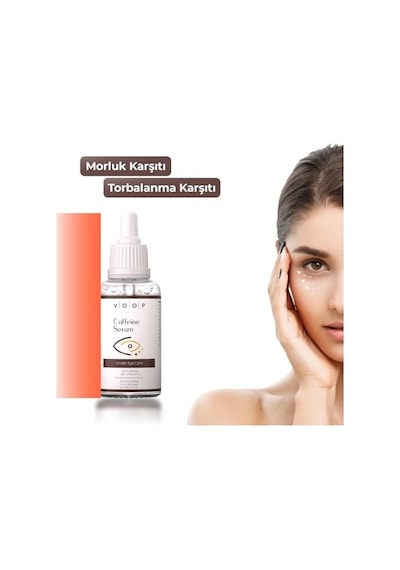 Kafein Göz Altı Morlukları Karşıtı 5% Caffeine + 2% Vitamin C 30 Ml Serum