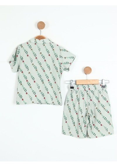 Xo Kids Erkek Çocuk Kombin Takmı 1-5 Yaş Set0328 Kırmızı