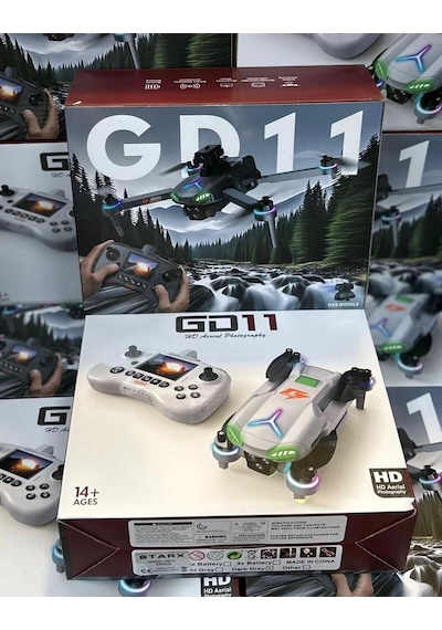 Gd11 Fpv Drone 4k Eıs Kamera Fırçasız Motor Tasıma Cantalı Kulaklık Ve Akıllı Bileklik Hediyeli