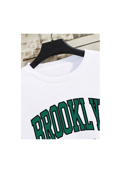 Magors Stıl-x Bisiklet Yaka Pamuklu Beyaz Renk, Brooklyn Baskılı Oversıze Sweatshırt Beyaz Magors Stıl-x Bisiklet Yaka Pamuklu Beyaz Renk, Brooklyn Baskılı Oversıze Sweatshırt Beyaz