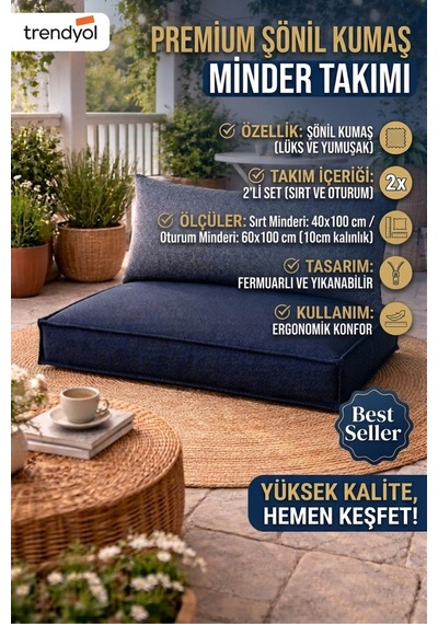 Royal Yer Minderi 60 100 Lacivert