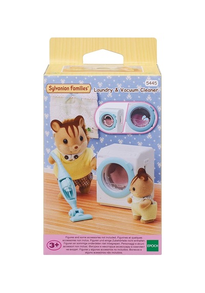 Sylvanian Families Çamaşır Makinesi ve Elektrikli Süpürge 5445