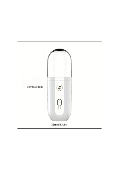 Guangzhou Taşınabilir Yüz Nemlendirme Cihazı, El Tipi Nano Sprey Cihaz, Usb Şarjlı, Kompakt Pembe