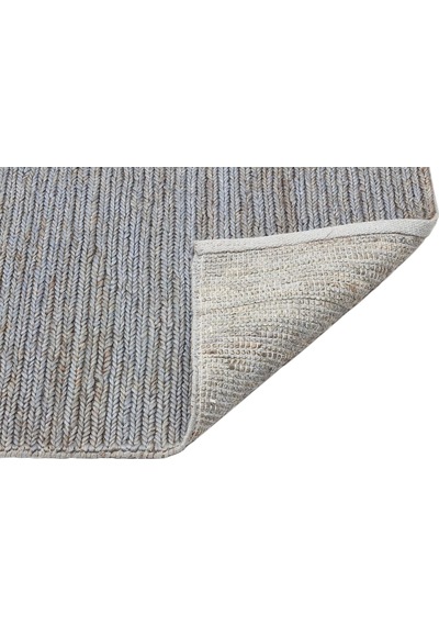 Eko Halı Fine Choti Sb03 Grey Flatweave El Dokuma Naturel Jüt Hasır Halı