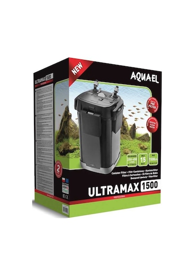 Aquael Filter Ultramax 1500 Akvaryum Dış Filtre