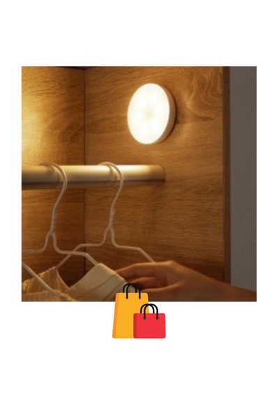 Cata Ct-5180 Sensörlü Mıknatıslı Led Kabinet Armatür Yeni Tasarım Beyaz
