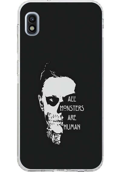 Samsung Galaxy A10 Uyumlu Şeffaf Kılıf American Horror Story Tasarımlı