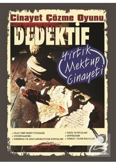 Cinayet Çözme Oyunu Dedektif - Yırtık Mektup Cinayeti / Kolektif