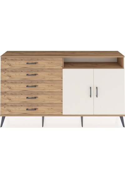 Arges Konsol 2 Raflı 5 Çekmeceli 2 Kapaklı 176x30x99 Çam-aytaşı/ç Çam-aytaşı/çam Arges Konsol 2 Raflı 5 Çekmeceli 2 Kapaklı 176x30x99 Çam-aytaşı/ç Çam-aytaşı/çam