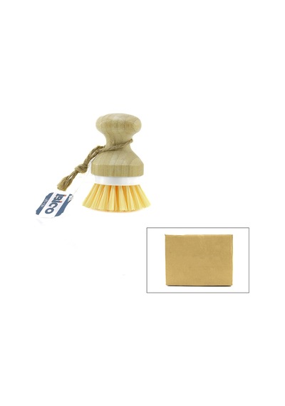 Ahşap Saplı Bulaşık Ve Çok Amaçlı Fırça 9x6 Cm Diğer
