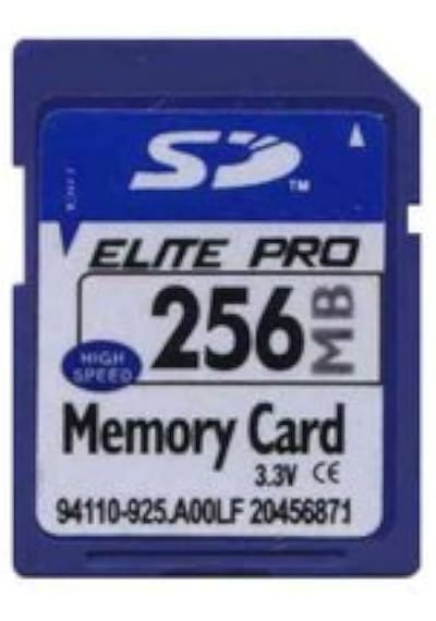 256 Mb Sd Elite Pro Hafıza Kartı