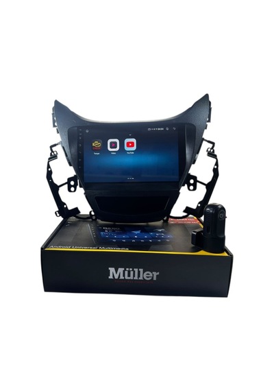 Hyundai Elentra 2012-2014 Müller 4-64 Profesyonel Oem Multimedya 9"