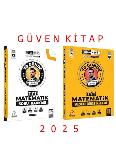 Mert Hoca 70 Günde Tyt Matematik Konu Anlatımlı Soru Bankası Seti