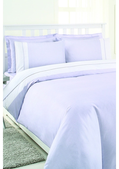 Özdilek Soft Linen Çift Kişilik Saten Nevresim Takımı 43892 Lila
