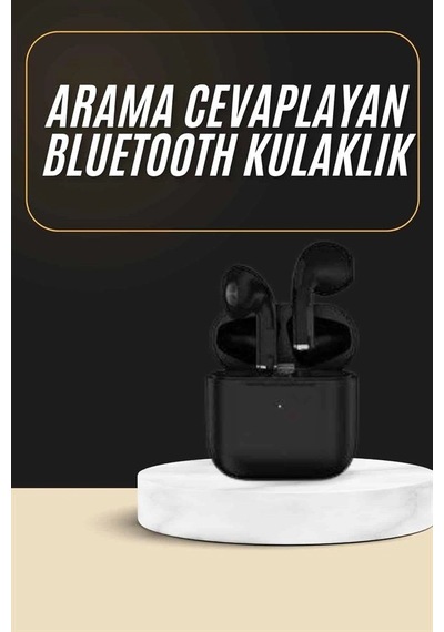 En Çok Tercih Edilen Bluetooth Kulaklık Mikrofonlu Silikonsuz Dokunmatik Kontrol Renkli