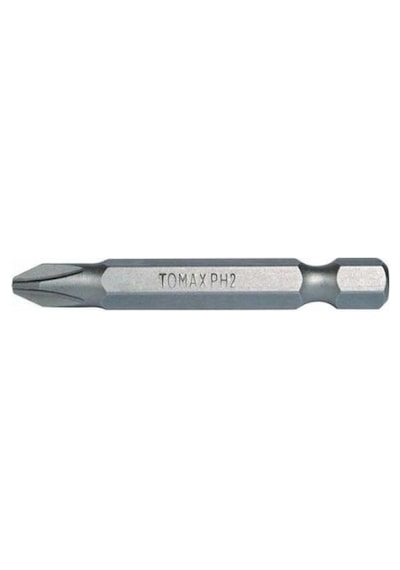Tomax Ph 2x75 Yıldız Bits Uç 06002075 1 Paket 20 Adet