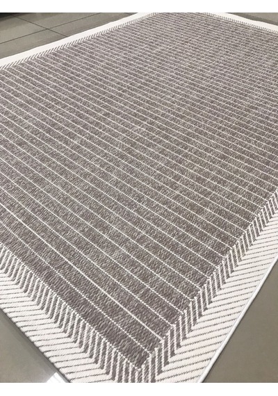 Liparis Sisal Halı Dc405 Serisi Oturma Salon Yatak Odası Halısı Vizon Krem