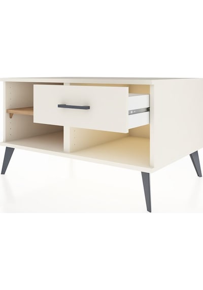 Kronos Şifonyer Tek Raflı Tek Çekmeceli 88x59x48 Aytaşı-çam/aytaşı Çam/aytaşı