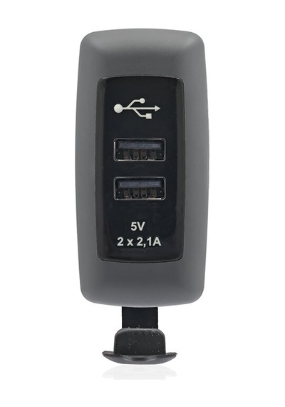 Sanel Usb Şarj Küpteşte Montajlı Çift Çıkış 12//24V 4.2A Suc7
