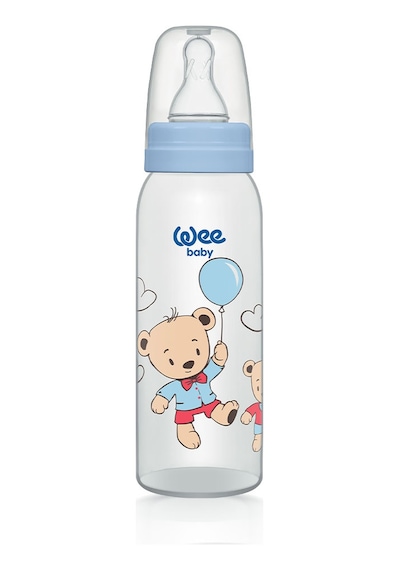 Wee Baby Klasik PP Biberon 250 ml Mavi 0 -6 Ay