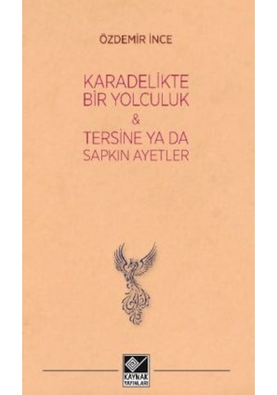 Karadelikte Bir Yolculuk - Tersine Ya da Sapkın Ayetler - Özdemir İnce - Kaynak Yayınları