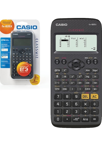 Casio FX-82EX Fonksiyonlu 12 Hane Hesap Makinesi