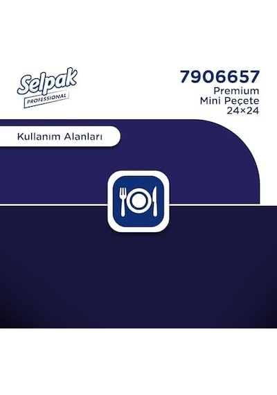 Professional Peçete Mini 50 Yaprak 24&apos Lü
