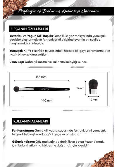 Far Karıştırma Fırçası Cre'ars Definer Brush 110