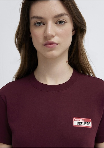 Mavi - Bordo Tişört 1614249-70422