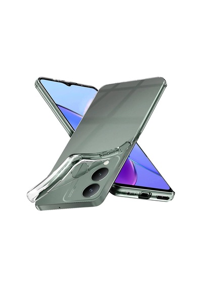 Vivo Y17s Uyumlu Zore Süper Silikon Kılıf-renksiz Renksiz