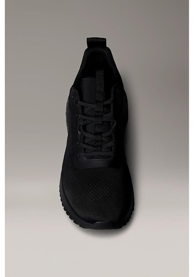 Calvin Klein Erkek Eva Tabanlı Koşu Tarzı Spor Ayakkabı - Siyah-10326 Triple Black