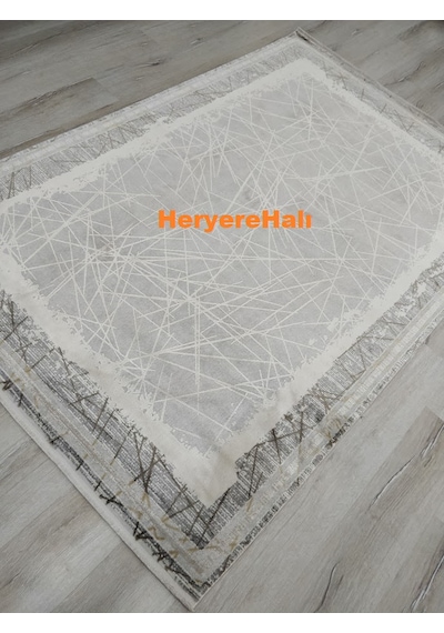 Pigment Halı Artel Ar01 Krem Bej-160x230 Cm İpeksi Yumuşak Viskon