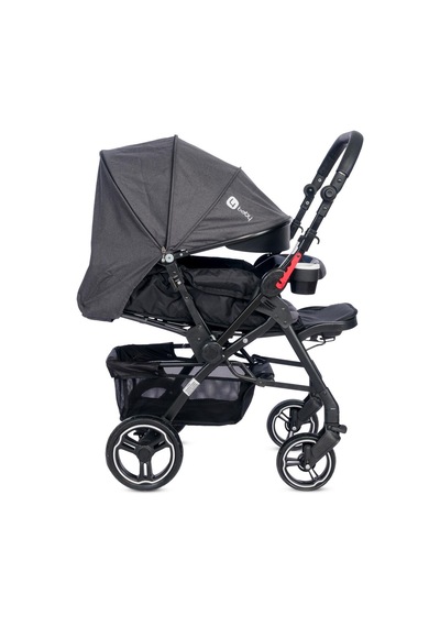 4 Baby AB-431 Active Plus Black Travel Sistem Bebek Arabası