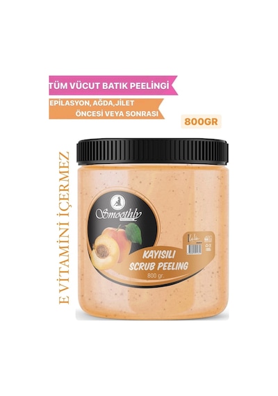 Smoothly Kayısı Aromalı Vücut Peeling 800 G