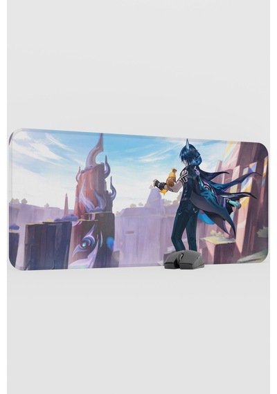 Ororon Genshin Impact Anime Oyuncu V4 - 90x40 Xxl Gaming Mouse Pad Fare Altlığı