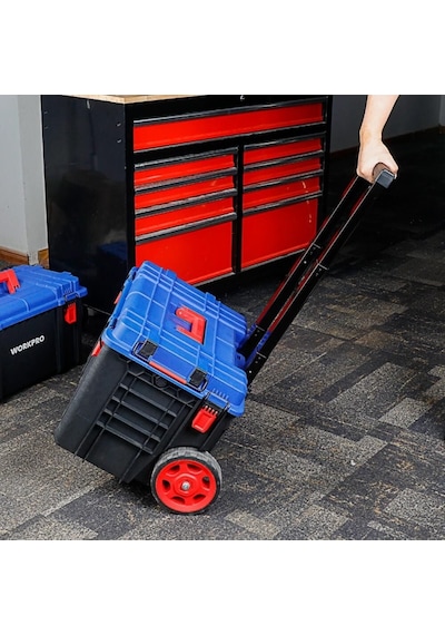 Workpro Wp283032 54lt 56x44,2x50cm Tekerlekli Kilitli Profesyonel Takım Çantası Fr Wp283032