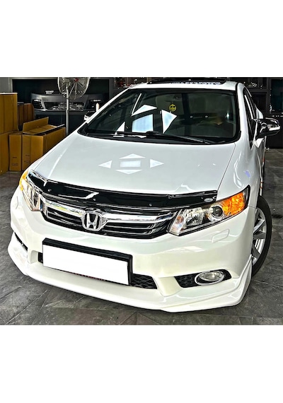 Honda Civic Fb7 Modulo Ön Ek Karlık Plastik Mat Siyah 2012 2013 2014 2015 2016 Karlık+bodykit+ek