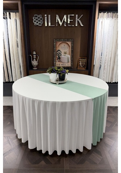 Dertsiz Runner Ütü İstemez, Leke Tutmaz Düğün, Davet, Organizasyon, Otel, Restoranlar Ve Ev İçin Mint Mint Dertsiz Runner Ütü İstemez, Leke Tutmaz Düğün, Davet, Organizasyon, Otel, Restoranlar Ve Ev İçin Mint Mint