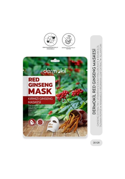 Kırmızı Ginseng Maskesi Karma Ciltler İçin 20 Gr 76651942