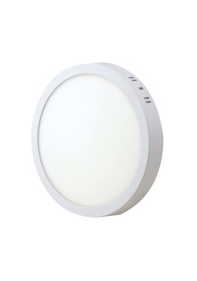 18 Watt Sıva Üstü Yuvarlak Led Panel - Beyaz Işık