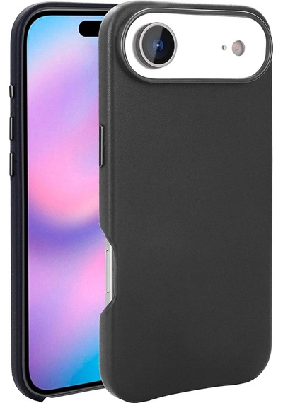 Apple Uyumlu iPad iPhone 17 Air Kılıf M-safe Şarj Özellikli Pu Deri Görünümlü Zore Kupra Kapak